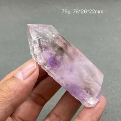100% Natural Namibian Phantom Amethyst Rough Quartz Mineral Healing Crystal