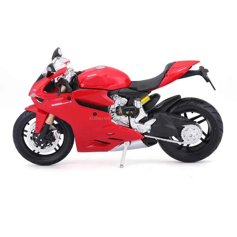 Maisto 1:12 Ducati 1199 Panigale Classic Motorcycle Brand Genuine Collection Die Casting Model Gift Static Toy Fuel Tank Metal