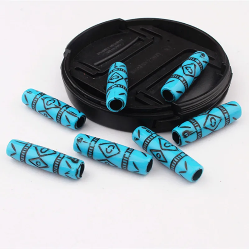 20 Pcs/set Plastic Colorful Jelly Color Crochet Kids Braids Hair Braid Dread Dreadlock Beads Cuffs Rings Hair Extension