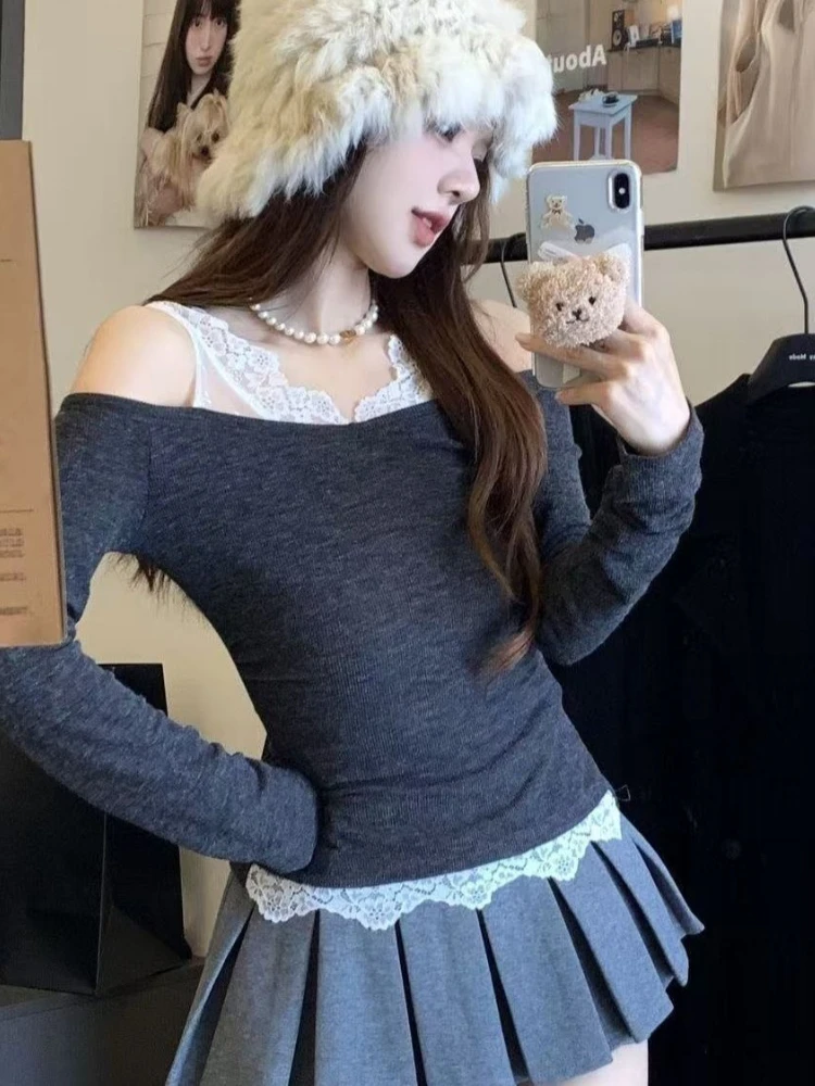 Skirts Women Autumn Winter Korean Preppy Style Solid Fashion Mini High Street Pleated Casual Hotsweet JK Mujer Faldas All-match