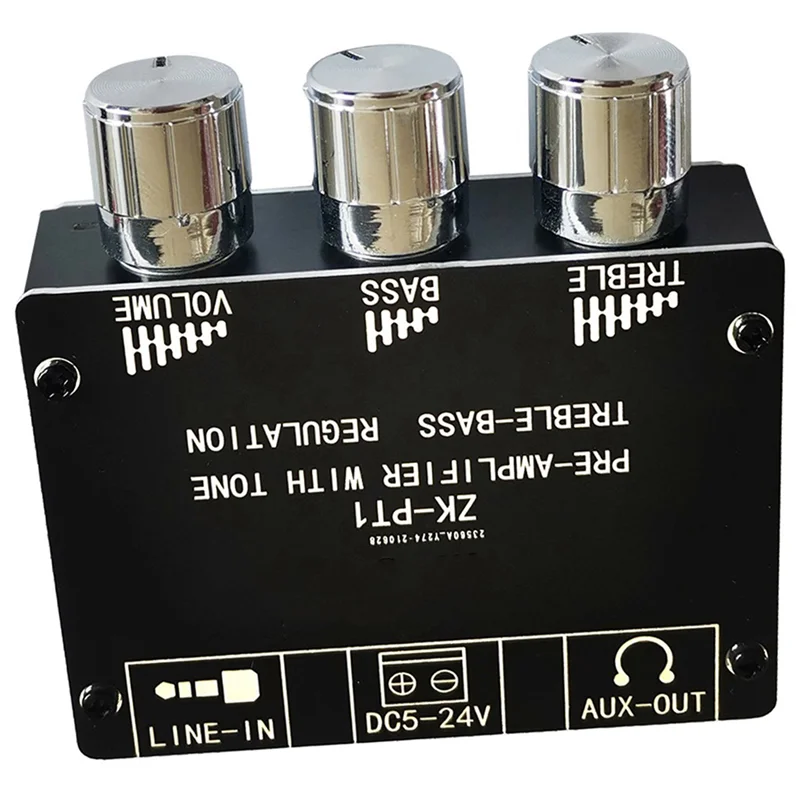 

PHILE-6X Bluetooth 5.0 Плата декодера Двухканальный стерео малошумящий высокий и низкий тон Предварительный модуль Усилитель Плата ZK-PT1