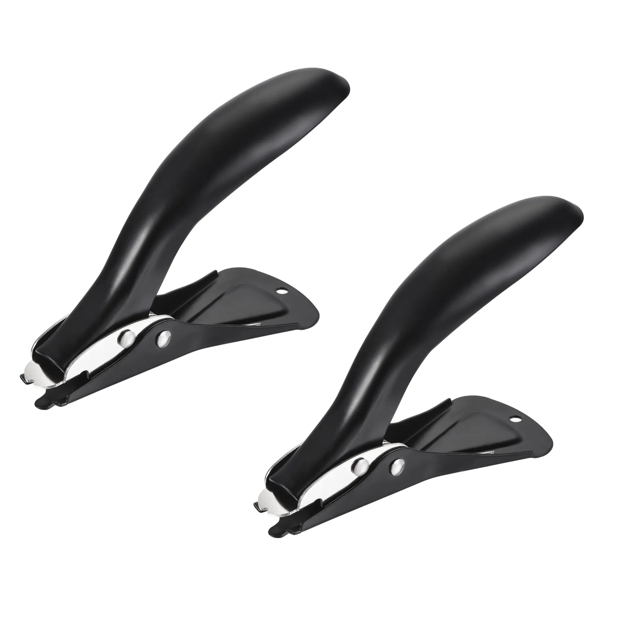 2Pcs Staple Remover Tools Heavy Staplers Puller for Office Home Business Black 155 x 46 x 85mm