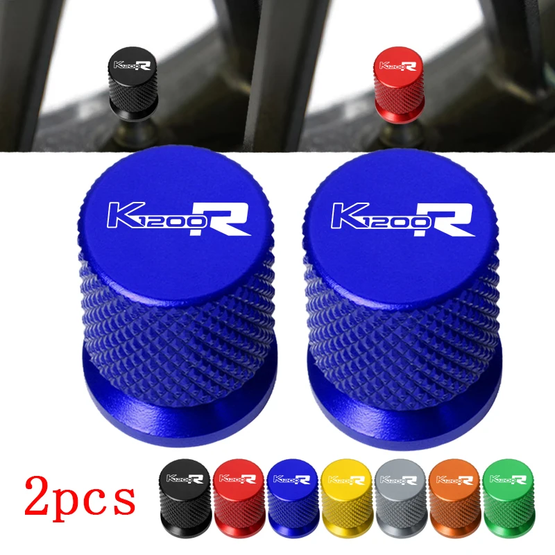 

2 шт., колпачки для клапанов шин мотоцикла, крышка для колес, алюминиевый сплав с ЧПУ для BMW K1200R K 1200R K1200 R, аксессуары
