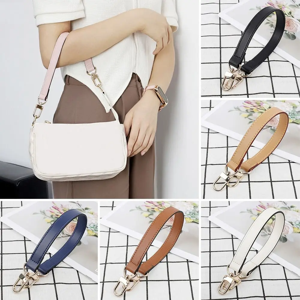 29.5CM Length Genuine Leather Bags Strap Handle Strap for Neonoe Bucket Bag Short Shoulder Replacemen Straps Bag Accessories