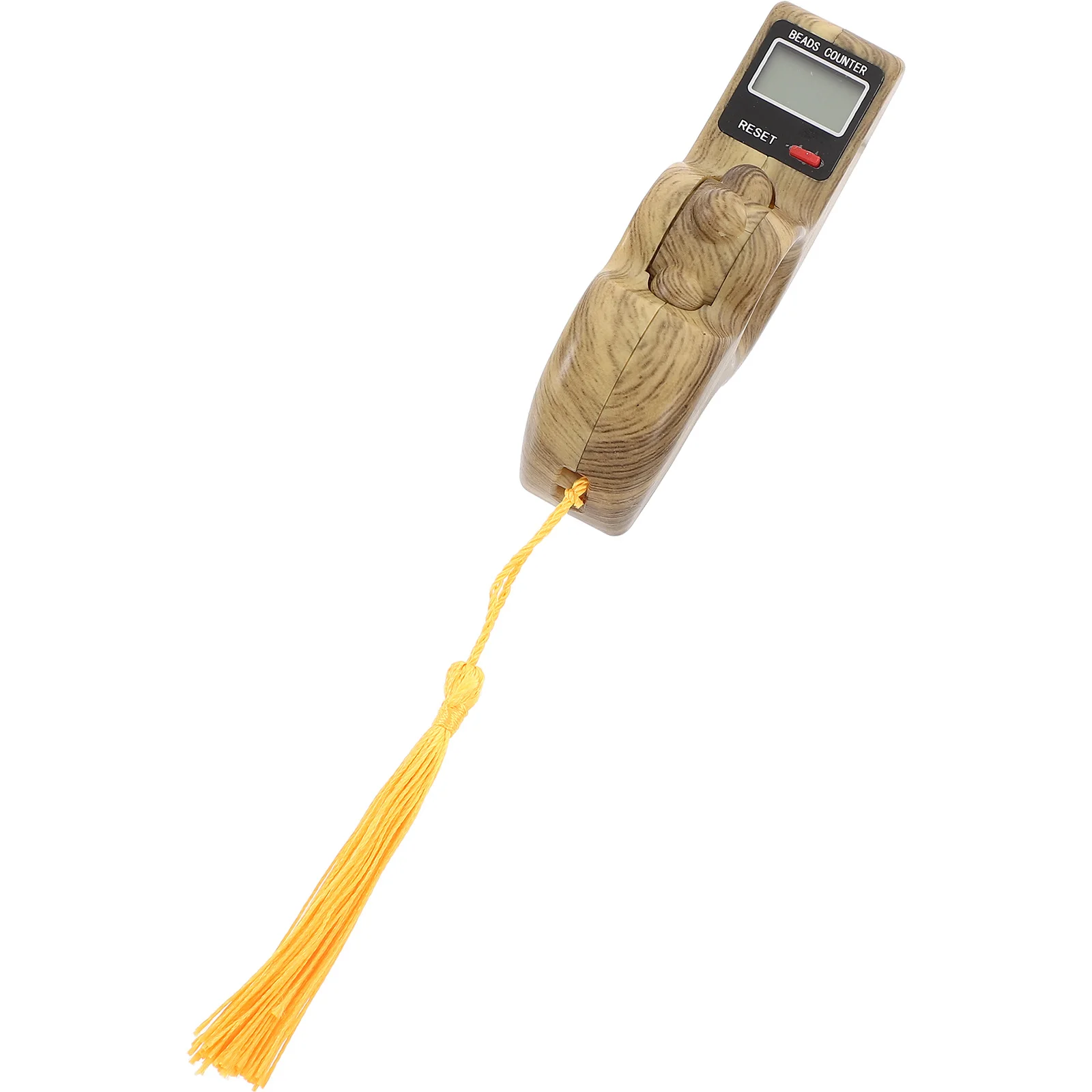1개 디지털 부처님 염주 경량 미니 명상 카운터 부드러운 롤러 내구성 긴 수명 불교 용품 기도