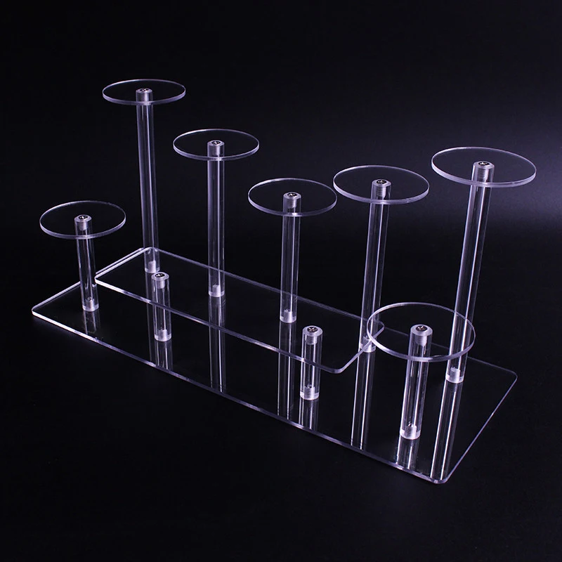 

Transparent Acrylic Stepped Storage Rack, Blind Box Display Stand, Action Figurine Storage Display Shelf, Perfume Holder