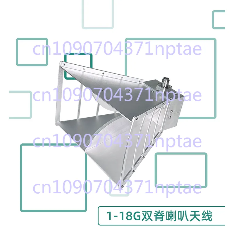 Dual Spine Horn Antenna 1-4G/1-18G/6-18G/18-40G Microwave Test Horn Antenna EMI Test RF Horn Antenna