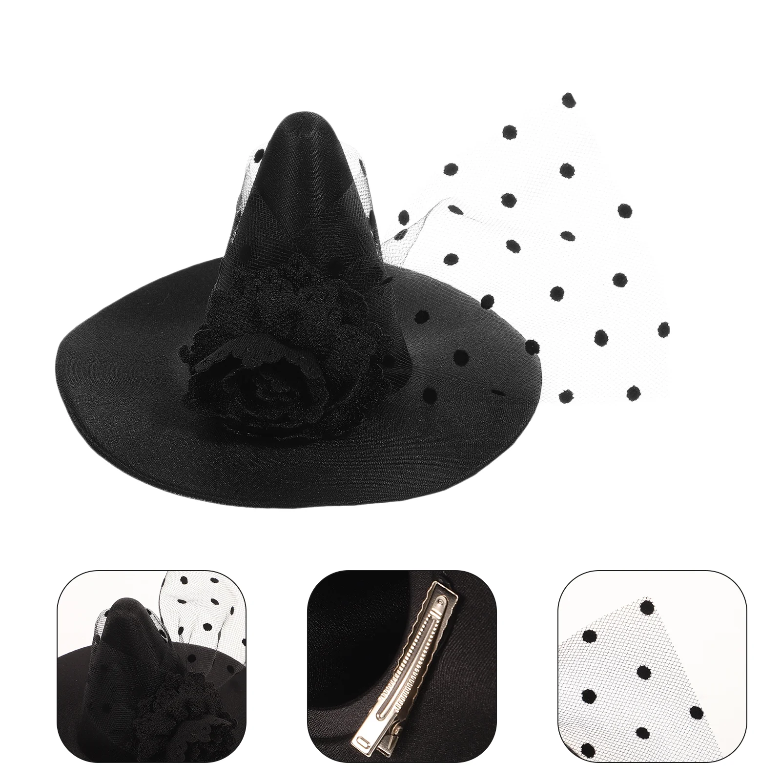 Mini Ramekin Kleine Cosplay Zauberer Hut Halloween Hexe Party Baby Miniatur Maskerade Kind