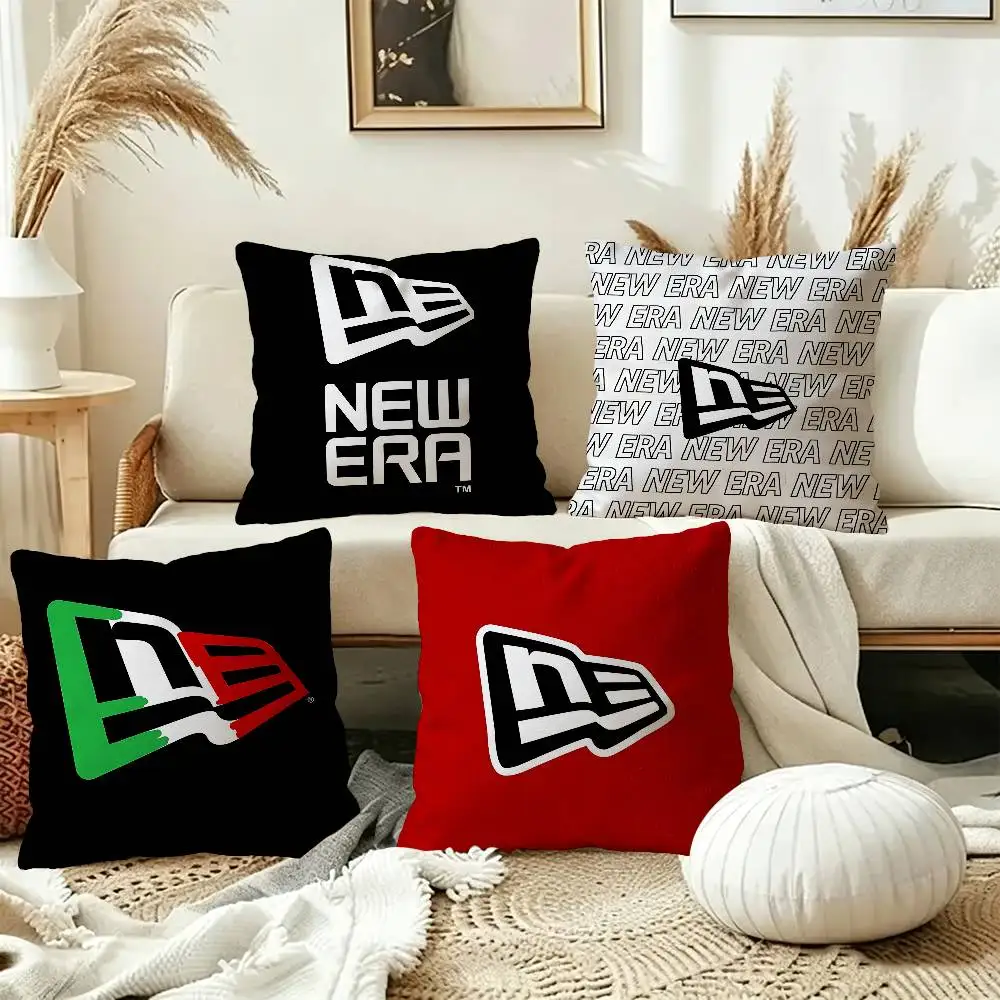 N-NewS logo E-Era Cushion Cover Decorative Pillow Sofa Home Decor case pillow cases