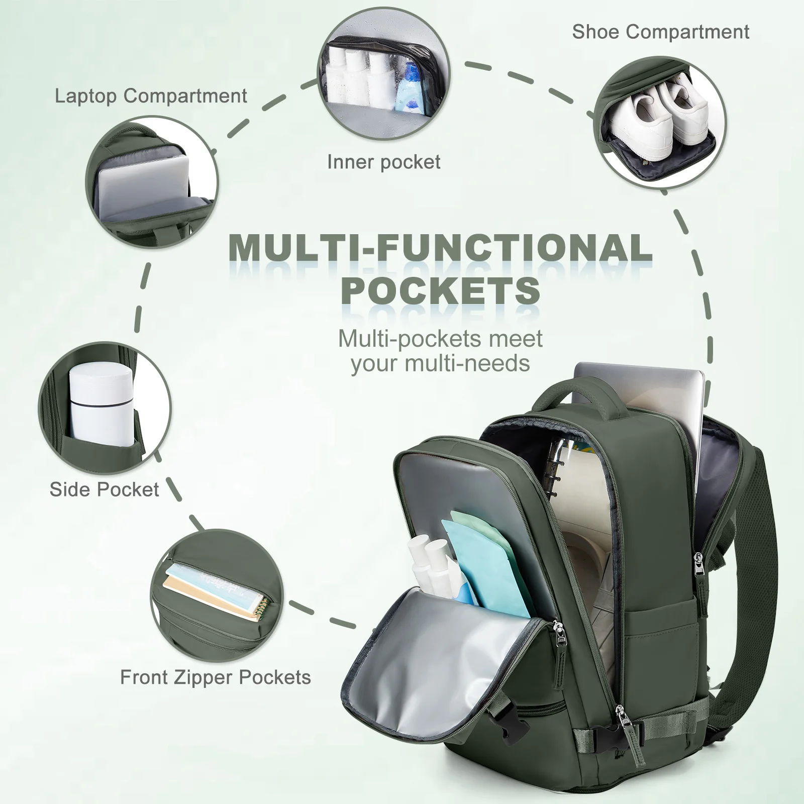 Thumbnail 3 - #37 Trending Carry-On Luggage.Bag Right Now