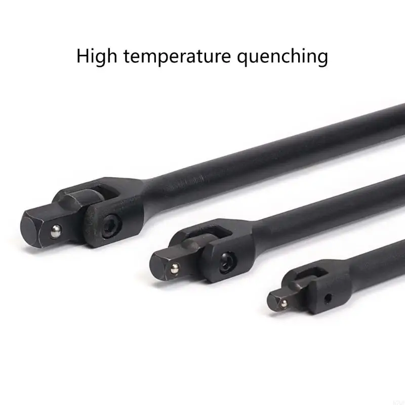 57QF Multifunctional F Steering Handle Torque Wrench Set 3 Piece Includes 1/4" 3/8" 1/2" Size for Automotive and Home Repair