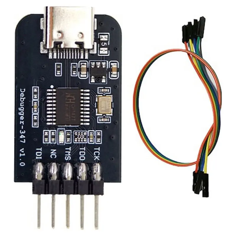 【ELECTRONIC-ACCESSORIES】For Xilinx FPGA JTAG Debugger Downloader For CH347 USB2.0 60Mhz Supports Serial Port/Vivado