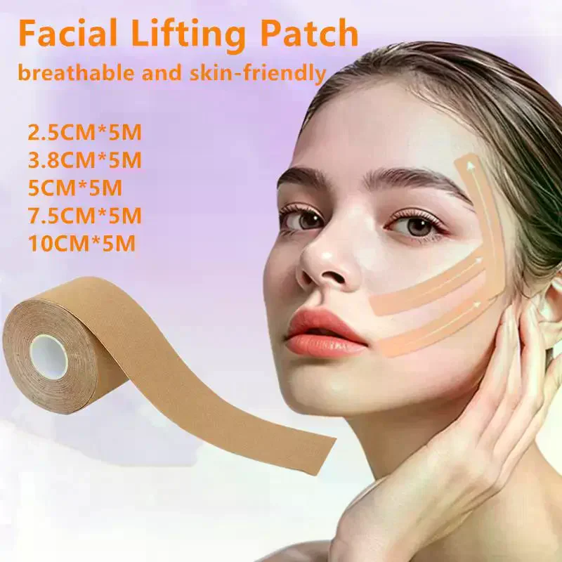 Face And Neck Wrinkle Removal Tape Smooth Multipurpose High Elasticity Face Sticker For Forehead Neck Lips Chin Care Tool