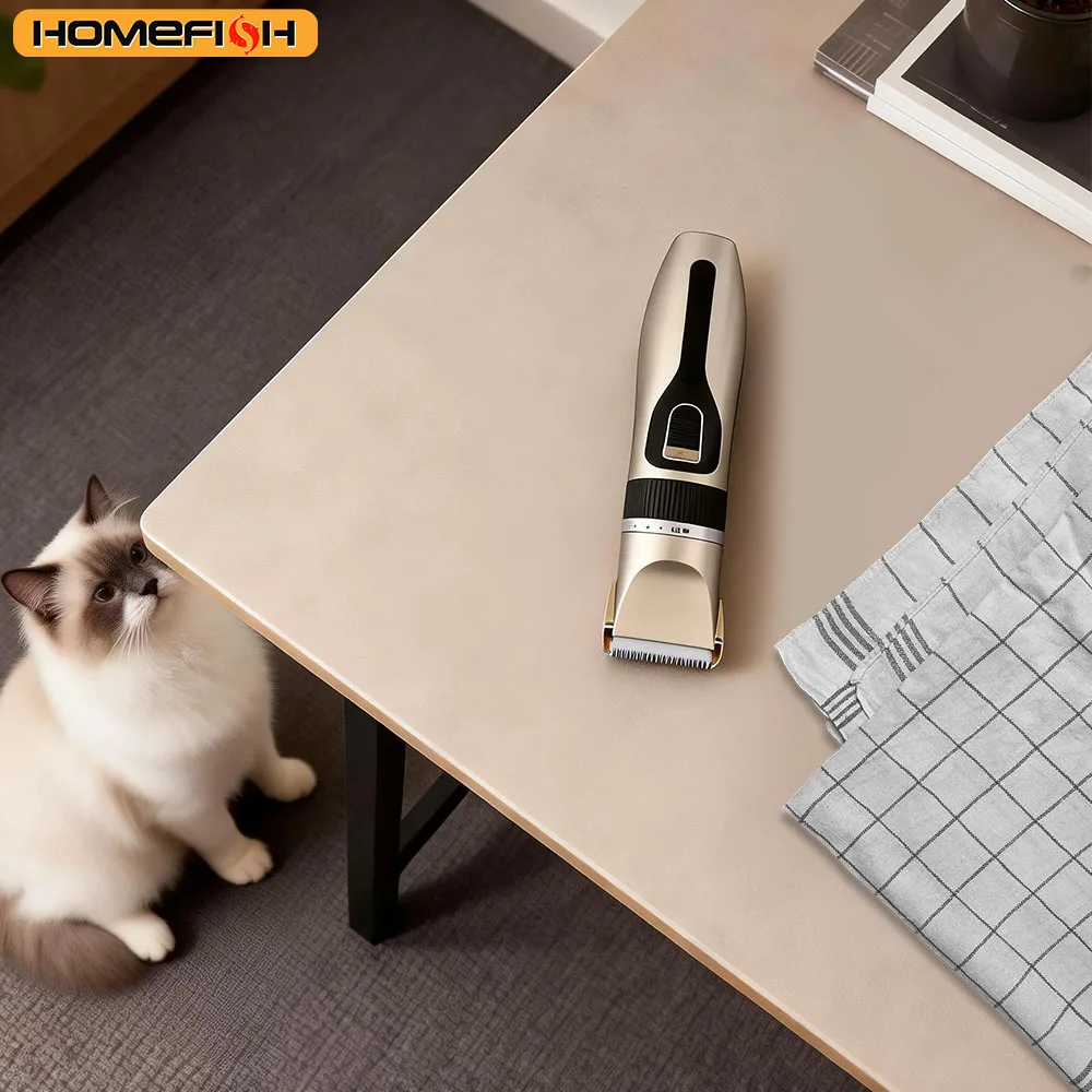 Pet Hair Clipper Haircut Trimmer Shaver Set For Rabbit Dog Cat Puppy Grooming Clipper Cutter Pet Supplies Electric Scissors image 5