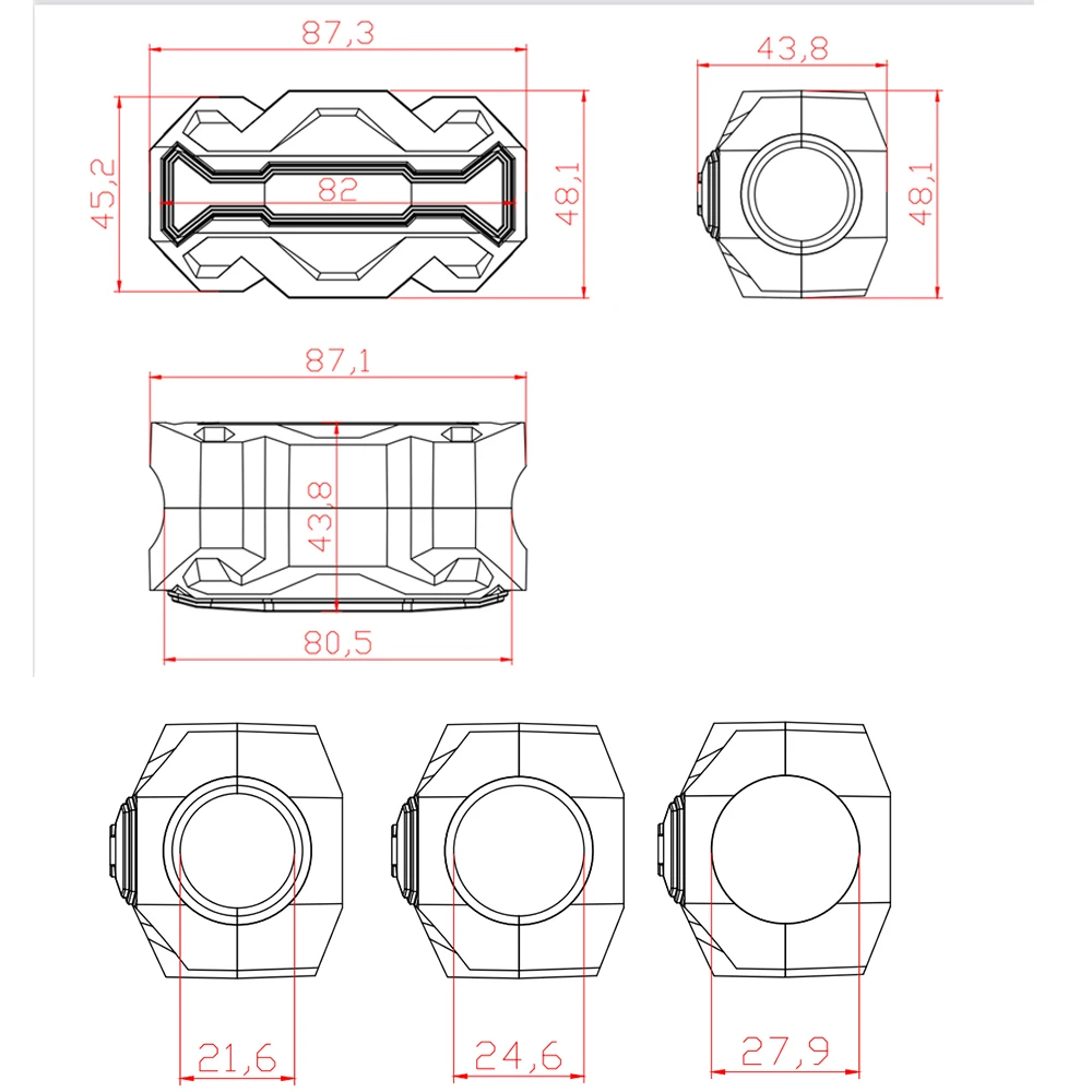 For Zontes ZT125 G1 310V ZT 125U ZT250R 310V/X/T/R motorcycle frame protector engine protection bumper protection block