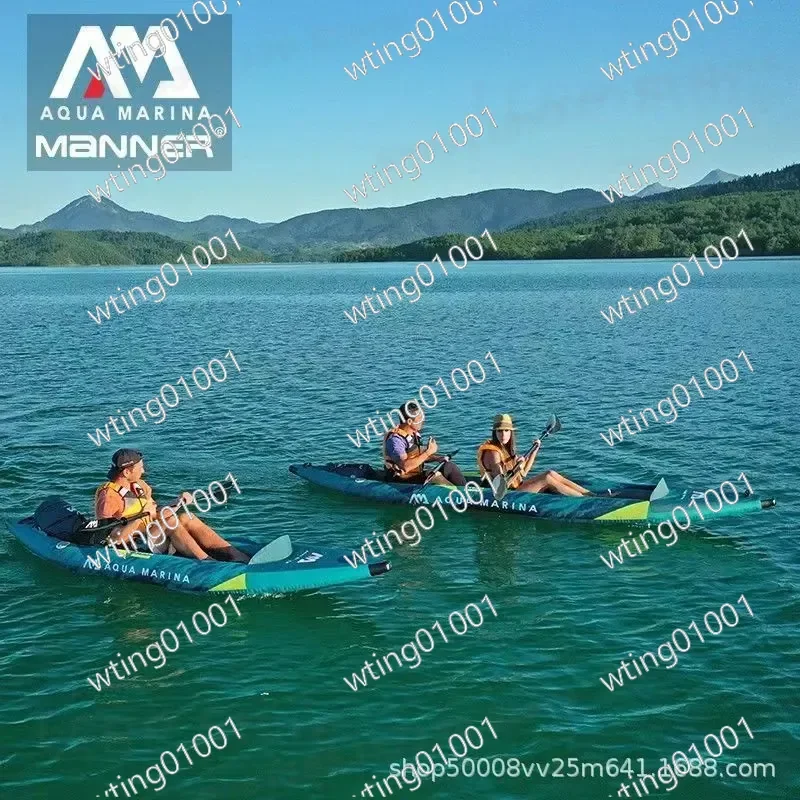 for AquaMarina Le Row Turbulence Single Double Canoe Kayak High End Inflatable Boat Imported Brushed Material Durable Premium