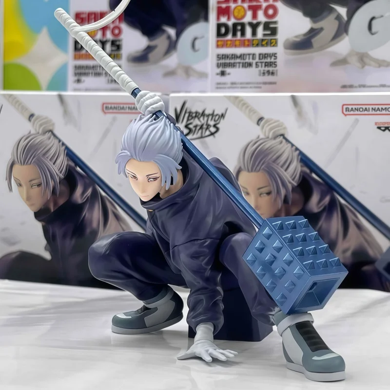 

[В наличии] Оригинальная аниме-игрушка Sakamoto Days Vibrition Stars Gaku 14 см, коллекция моделей фигурок, горячая кровь манга, подарок на день рождения для мальчика