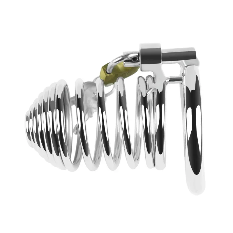 New Male Chastity Cock Cage Penis Lock Cock Ring Chastity Device Slave Bondage BDSM Husband Loyalty Sex Toys for Men