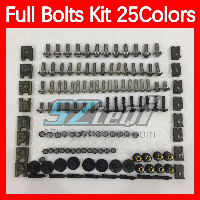 Fairing Bolts Full Screw Kit For SUZUKI GSXR 1000 CC 1000CC GSX R1000 K5 GSXR1000 05 06 2005 2006 Body Bolt Screws Nuts 268ps