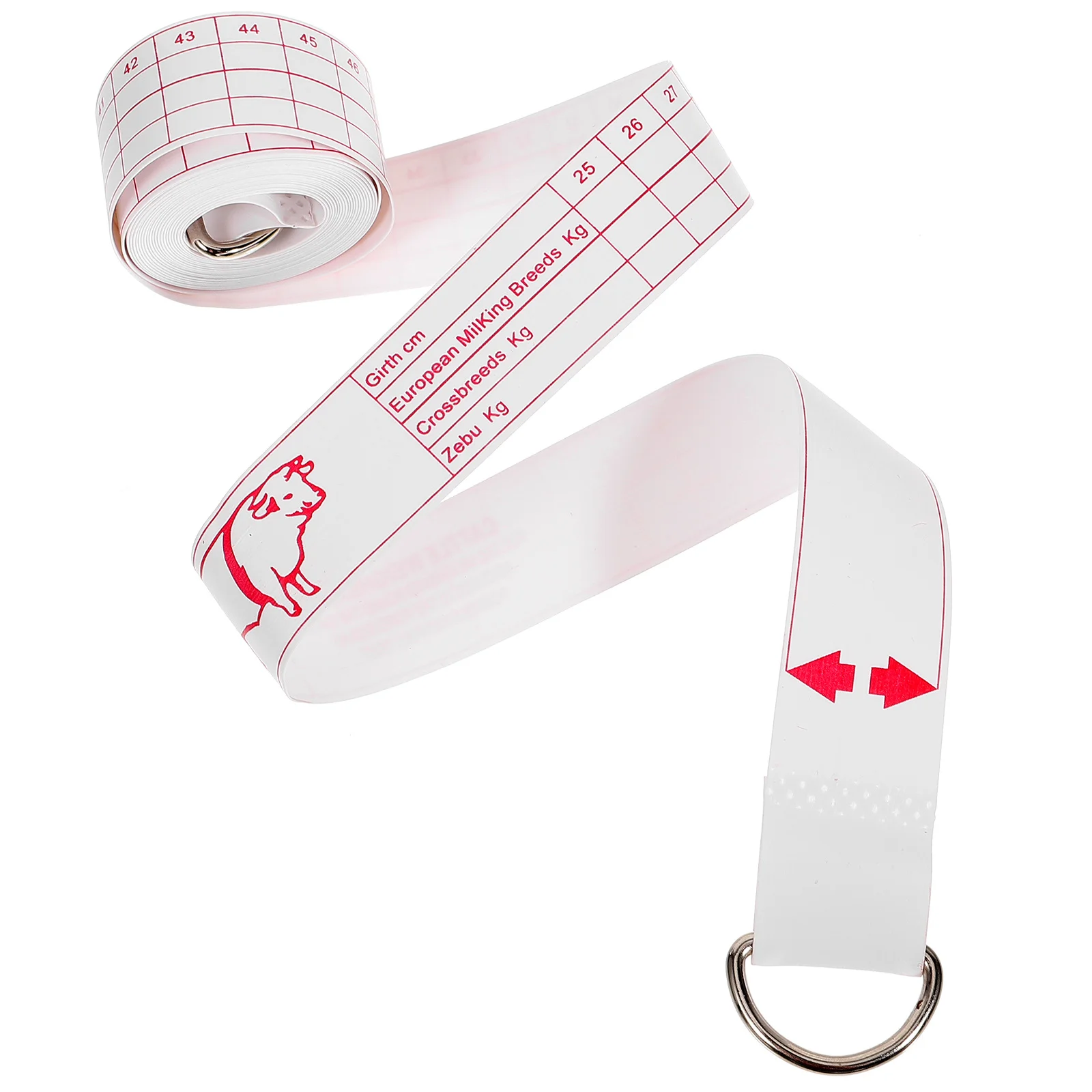 

Multi Functional Livestock Measuring Tape Accurate Animal Weight Measurement Durable Small Portable Cattle Pig Goat Horse Tool