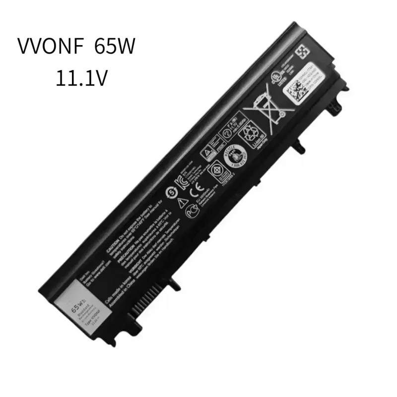 Laptop Battery for Dell Latitude E5440 E5540 Battery Type VVONF VV0NF N5YH9 CXF66 F49WX 0K8HC 1N9C0 451-BBIE 11.1V 58Wh