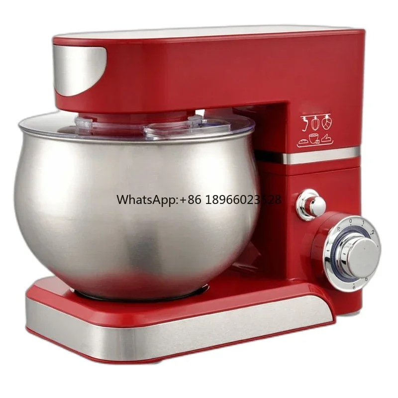 Westchef 2022 New Style 1000W 6 Speeds Mixer Planetary 5L Planetary Mixer Food Mixer