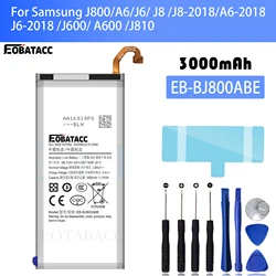 EOTABACC New 100% High Quality EB-BJ800ABE Battery For SAMSUNG Galaxy J800/A6/J8 2018/A6-2018/J6-2018 J600 battery+Free Tools