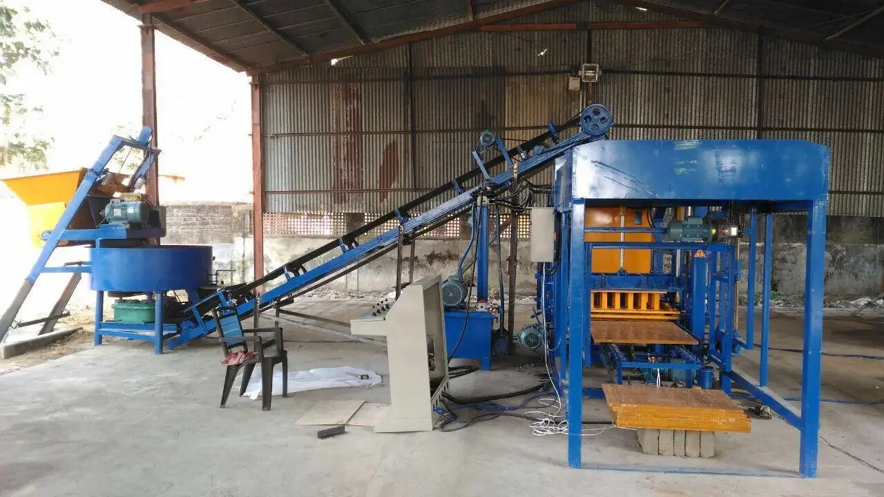 YG High Capacity QT4-15 Concrete Paver Block Making Machine Automatic Brick Making Machinery Line Price