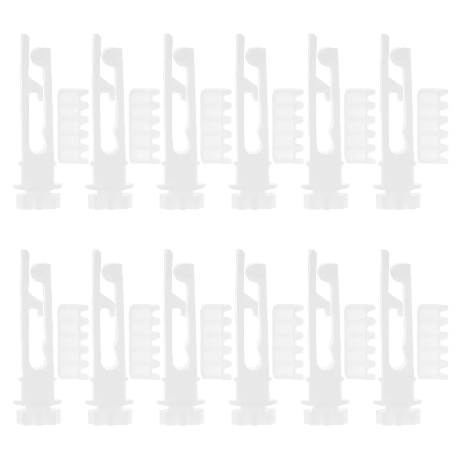 1Set Vertical Blind Stem Replacement Kit with Pulley Attachments Plastic Repair Parts for Smooth Operation Easy Install Discreet