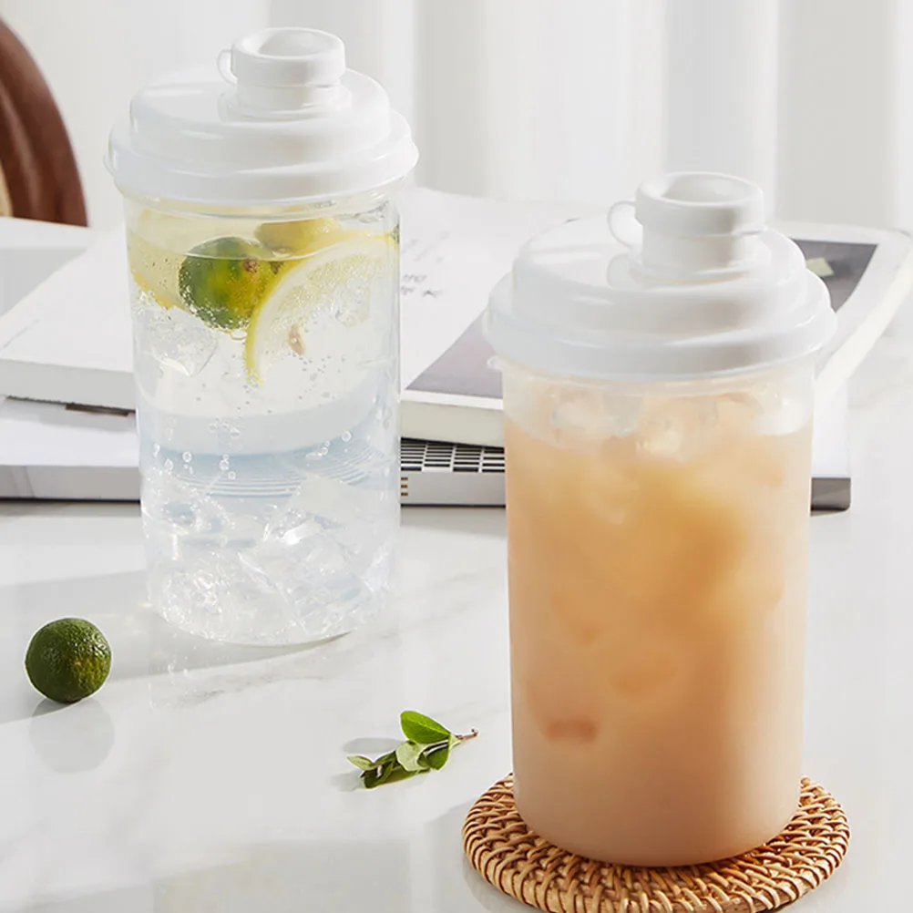 

2pcs Cold Water Dispenser Set Large Capacity Thickened Pp Plastic Kettles For Family Party Juice Server Drink Container Lemonade