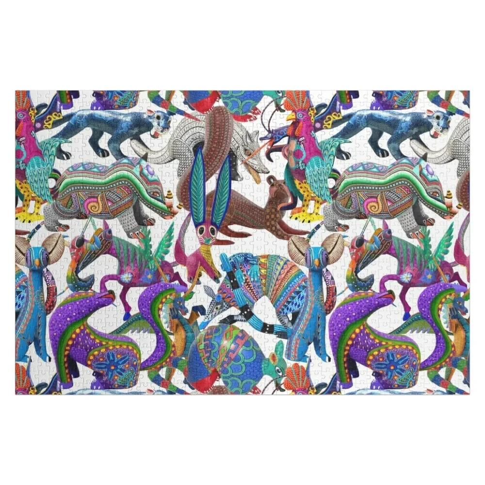 

Alebrijes Jigsaw Puzzle Personalized Photo Gift Wooden Animal Puzzle