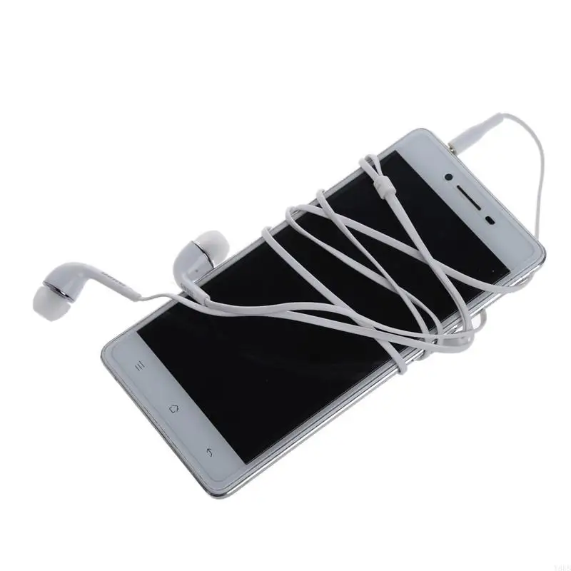 Y88B سماعات أذن ستيريو 3.5 ملم مع ميكروفون لهاتف جالاكسي