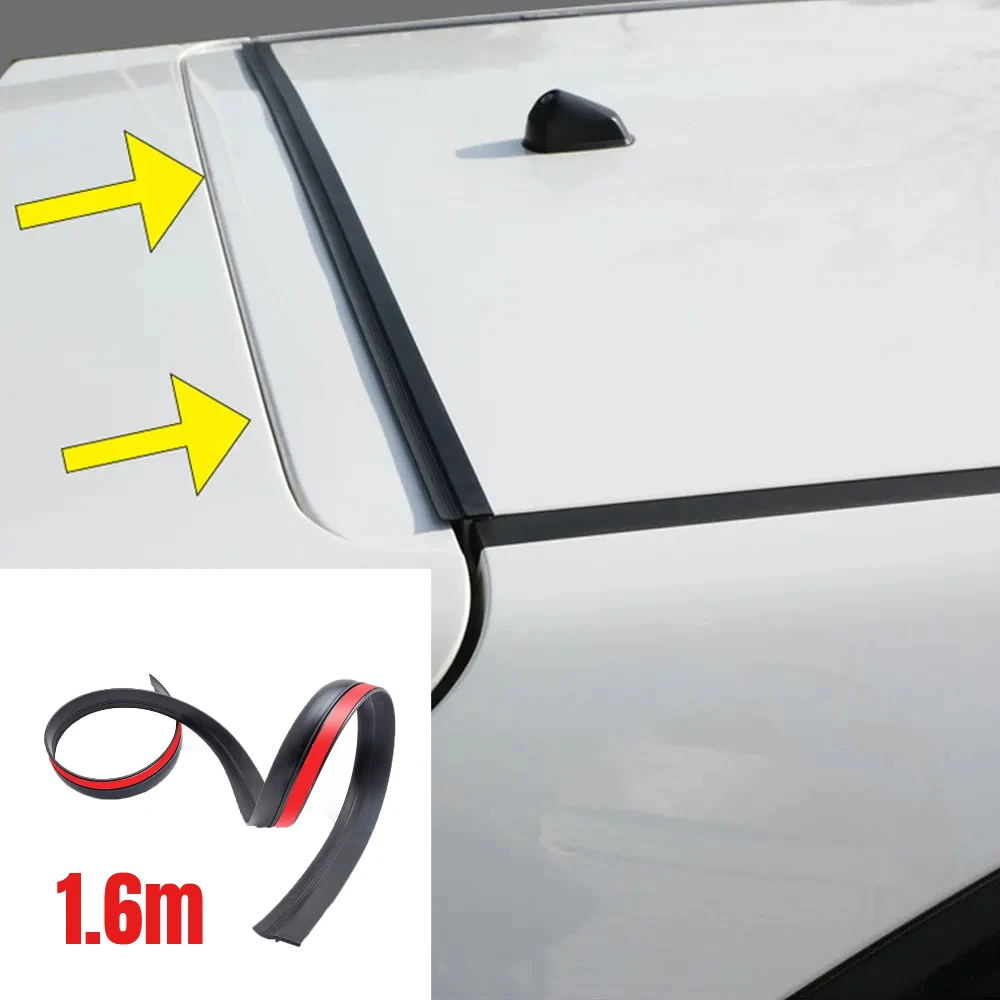 

1.6m Car Dust Proof Sealant Accessories Car Rubber Sealing Strip Car Trunk Lid Gap Weatherstrip Auto Hatchback Upper Edge Trim