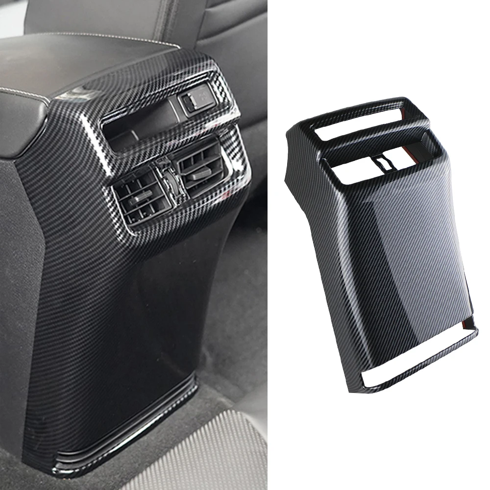 

For Isuzu D-max Dmax 2021 2022 2023 2024 AC Vent Panel Cover Armrest Rear Air Conditioning Sticker Trim Styling Accessories