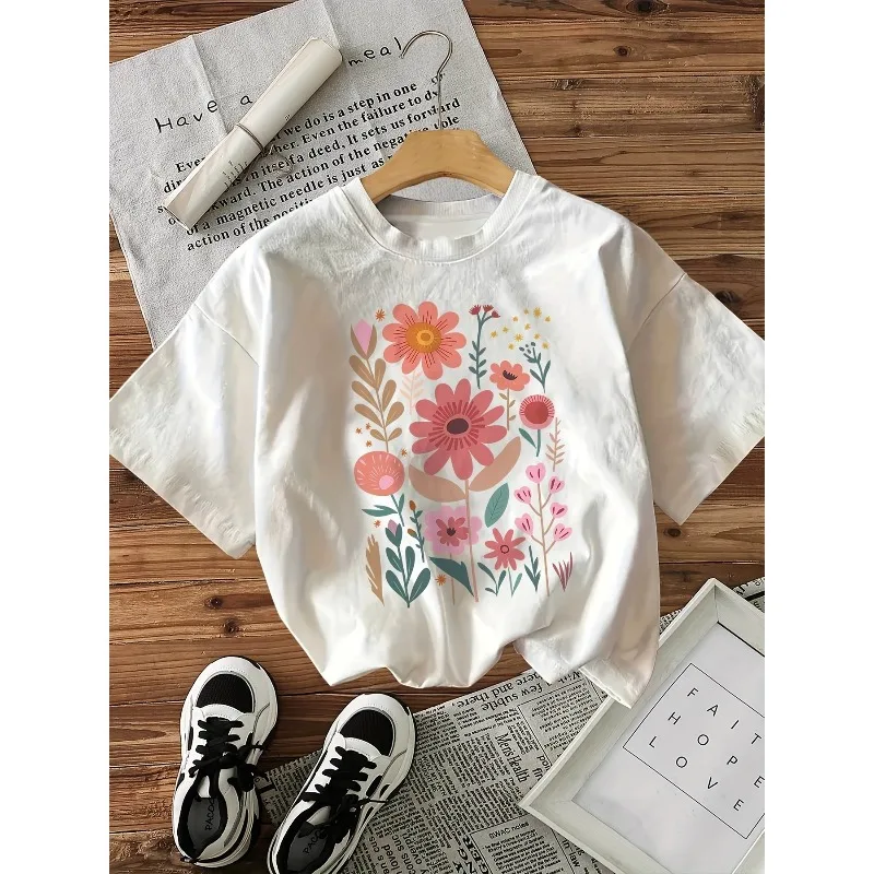 California West Coast T Shirt Women San Francisco Letter Print Tee Vintage Retro Graphic Casual Short Sleeve White Summer Tops