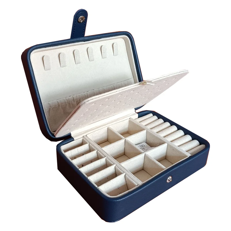 2024 New Portable Leather Jewelry Box High Quality PU