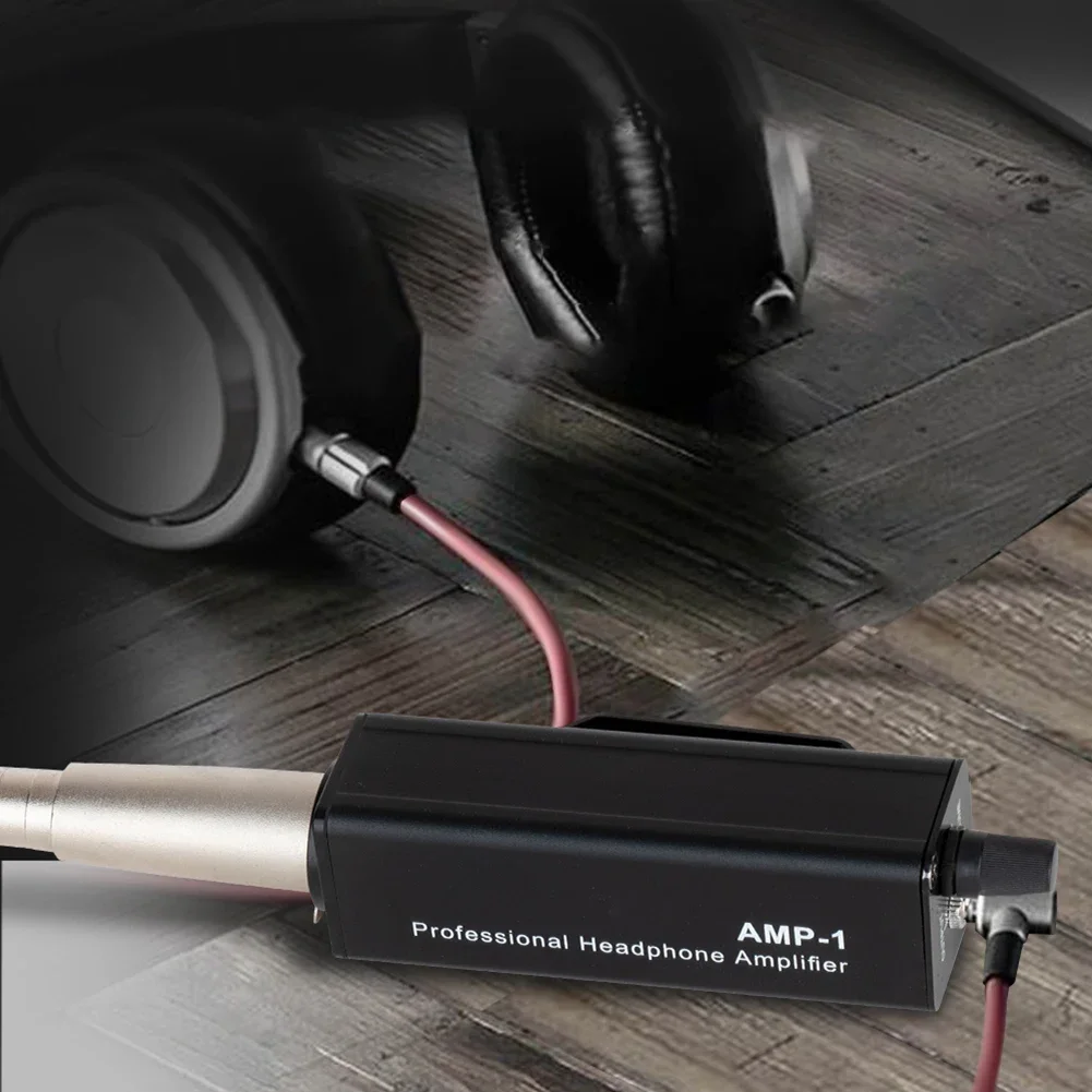 Headphone Amplifier Converter XLR To 3.5MM Audio Interface Passive Amplifier Used In Stage Performance Studio