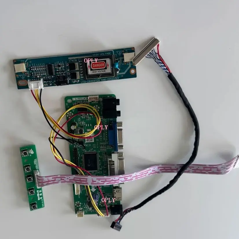

Плата контроллера HDMI-совместимая VGA DVI для LQ150X1LG71 LQ150X1LG45 LQ150X1LG51 LQ150X1LG55 LQ150X1LG81 LQ150X1LG83 1024X768