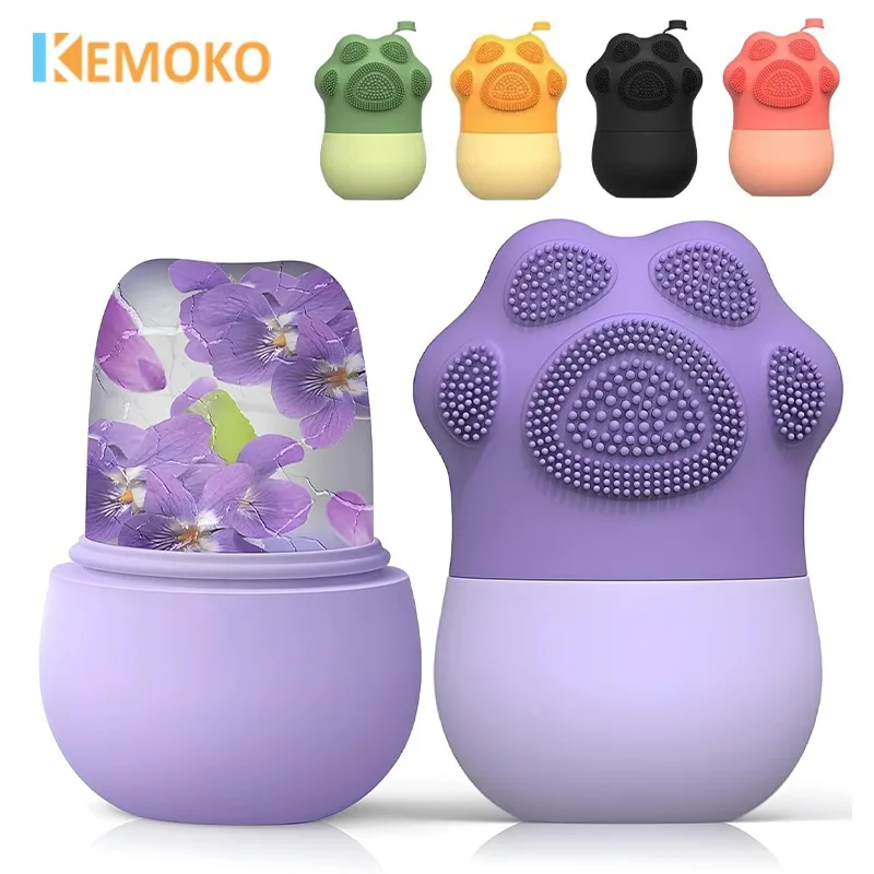 سيليكون الجليد الوجه الأسطوانة الوجه رفع الكنتوري أدوات آيس كيوب التبريد الوجه وذمة العين الجسم مدلك أدوات العناية بالبشرة الجمال