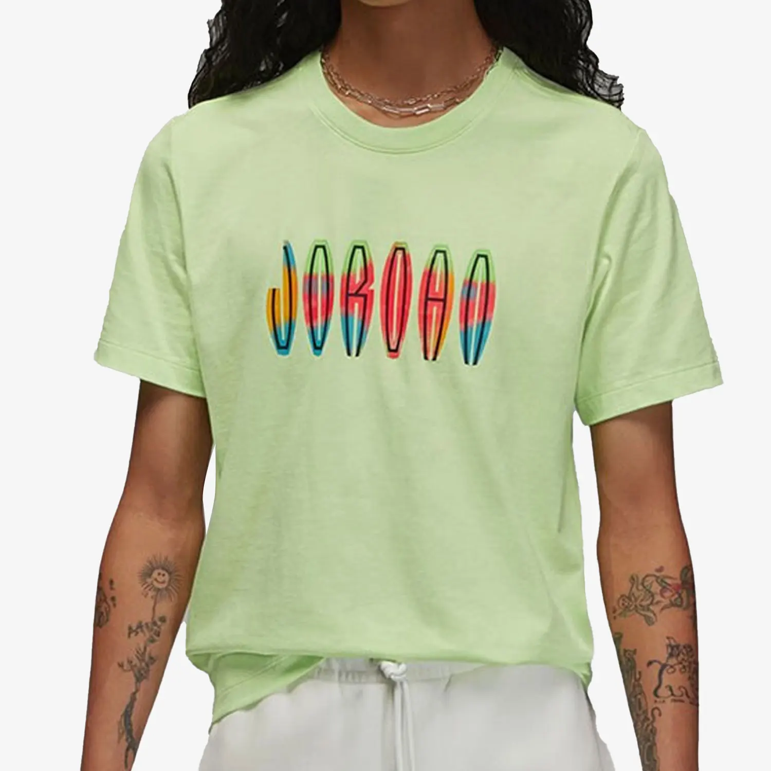 

Nike genuine Air Jordan Men's Sports Casual Breathable Short Sleeve T-Shirt DQ7367-383