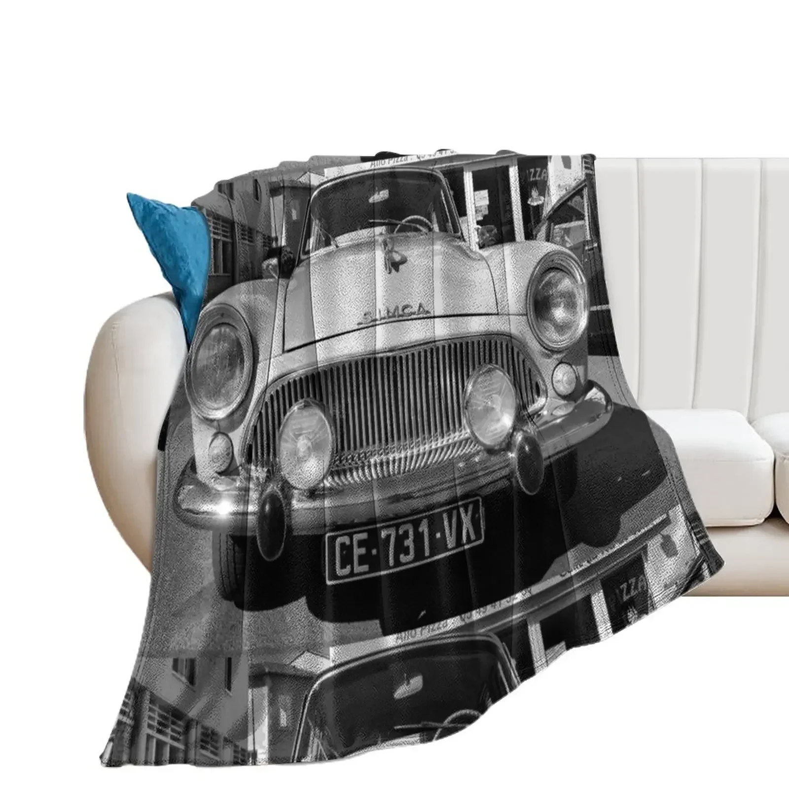 r1664/ 3 - cars - voitures ancienne par Okaio Olavia-Olao Throw Blanket Sofa Quilt Sofa Blankets