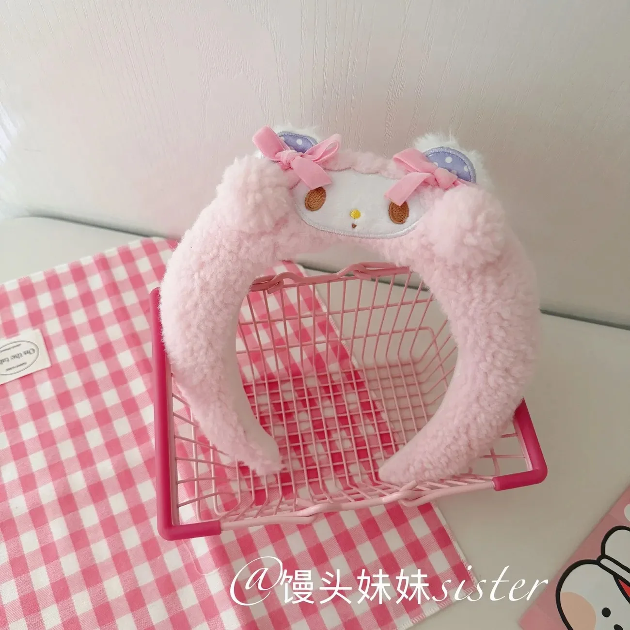 1pcs2025 طوق شعر جديد لطيف الكرتون المنزل الشامبو مشبك شعر طوق الرأس طوق الشعر #2