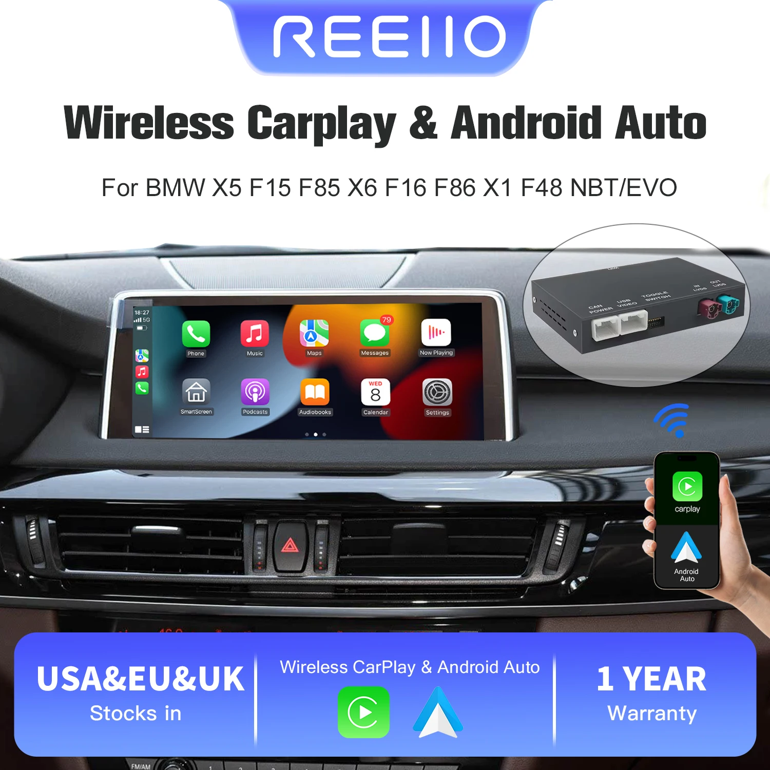 Reeiio Wireless Car…