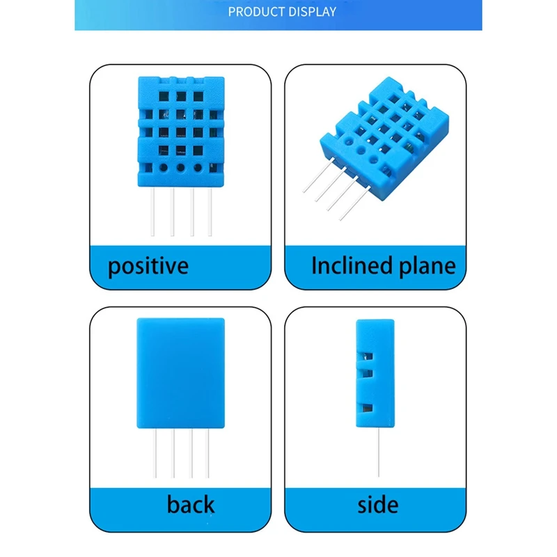 5 PCS DHT11 Temperature Humidity Sensor Module Digital Temperature Humidity Sensor For Arduino Dit Kit
