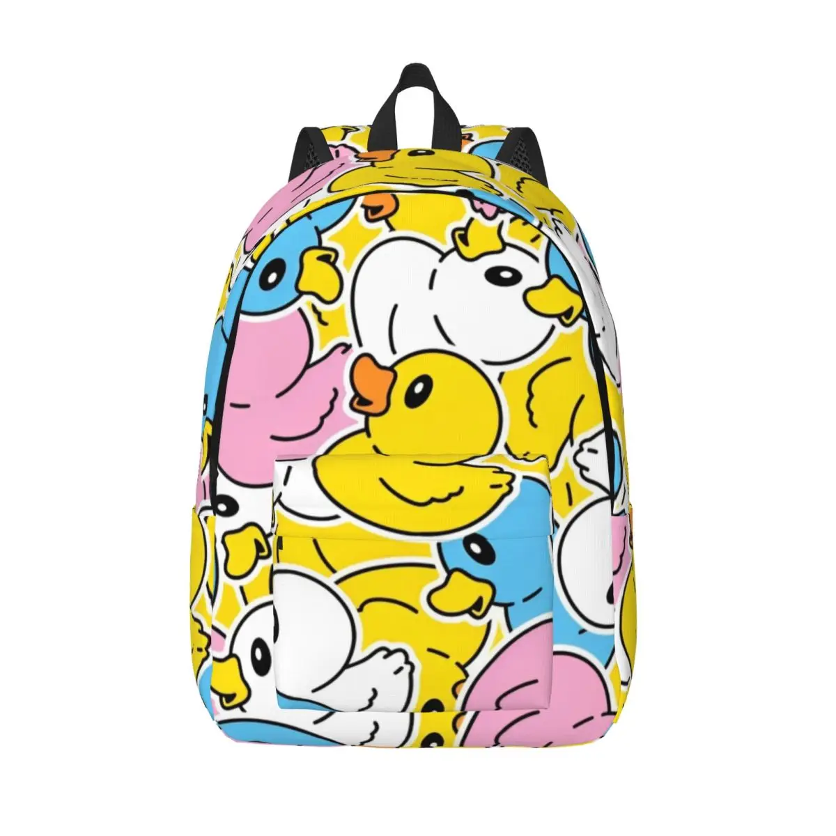 

Рюкзак с милой уткой и рисунком для мальчиков и девочек, детский школьный рюкзак, холст, рюкзак для детского сада, сумка для начальной школы, подарок