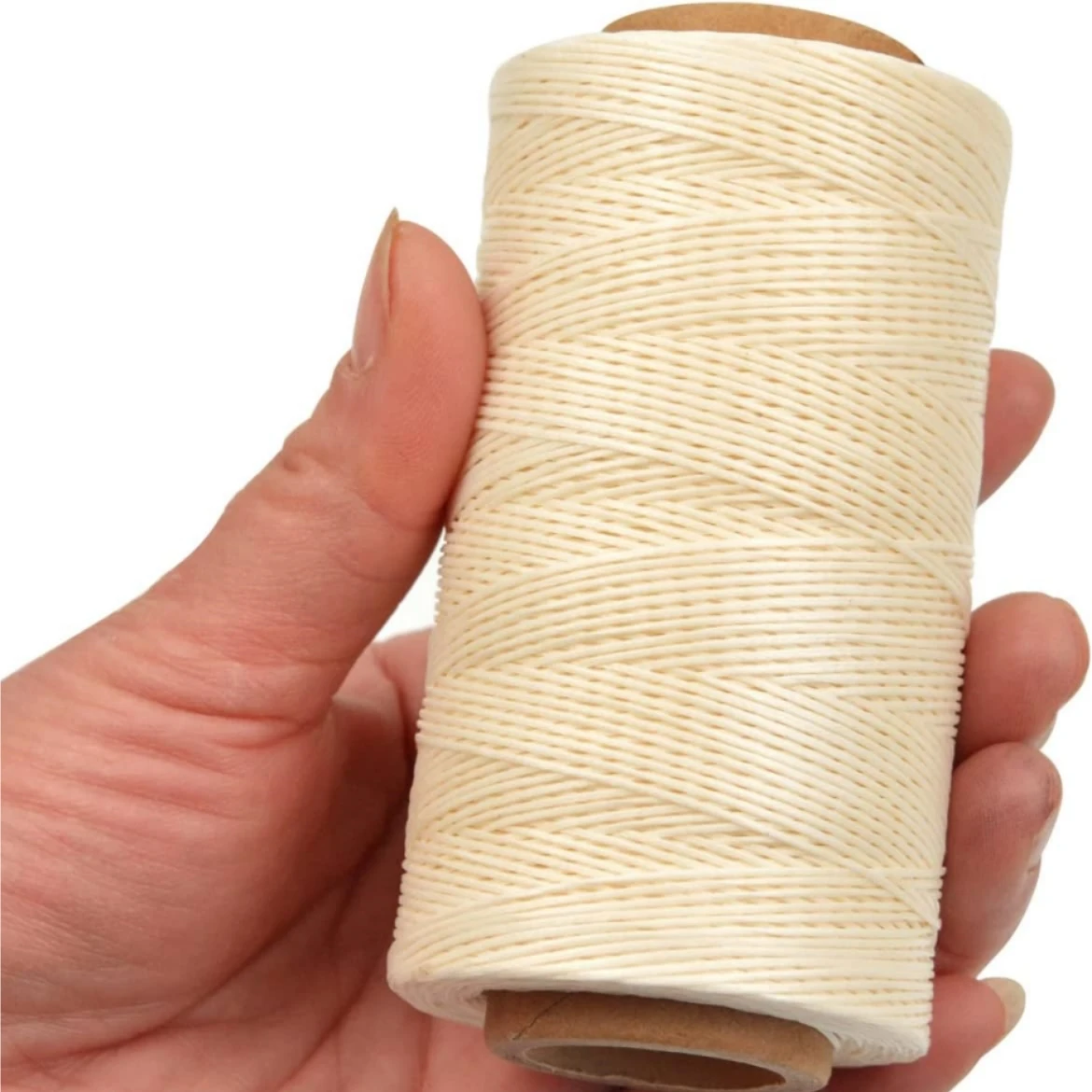 220m/Rolle Nylon-Leder-Nähgarn, Praktischer Langer Nähfaden, für Lederhandwerk DIY, Buchbinderei, Schuhreparatur