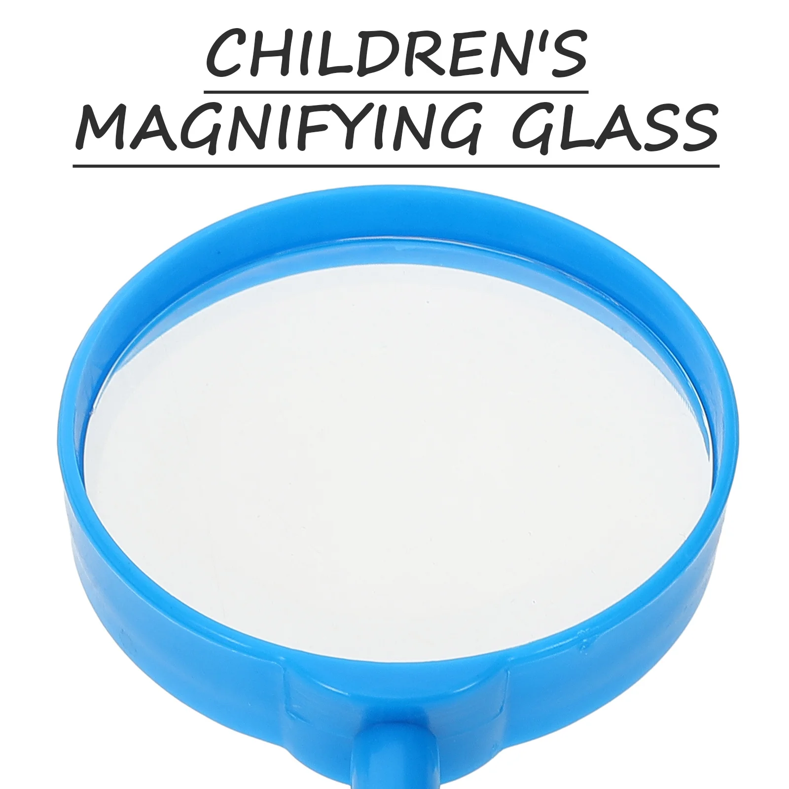 

6pcs Handheld Magnifying Glass For Colorful Portable Plastic Magnifiers Set Blue Green Pink Yellow