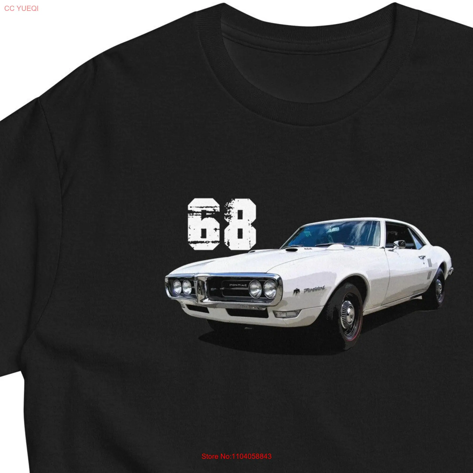 68 Firebird T Shirt Muscle Car long or short sleeves