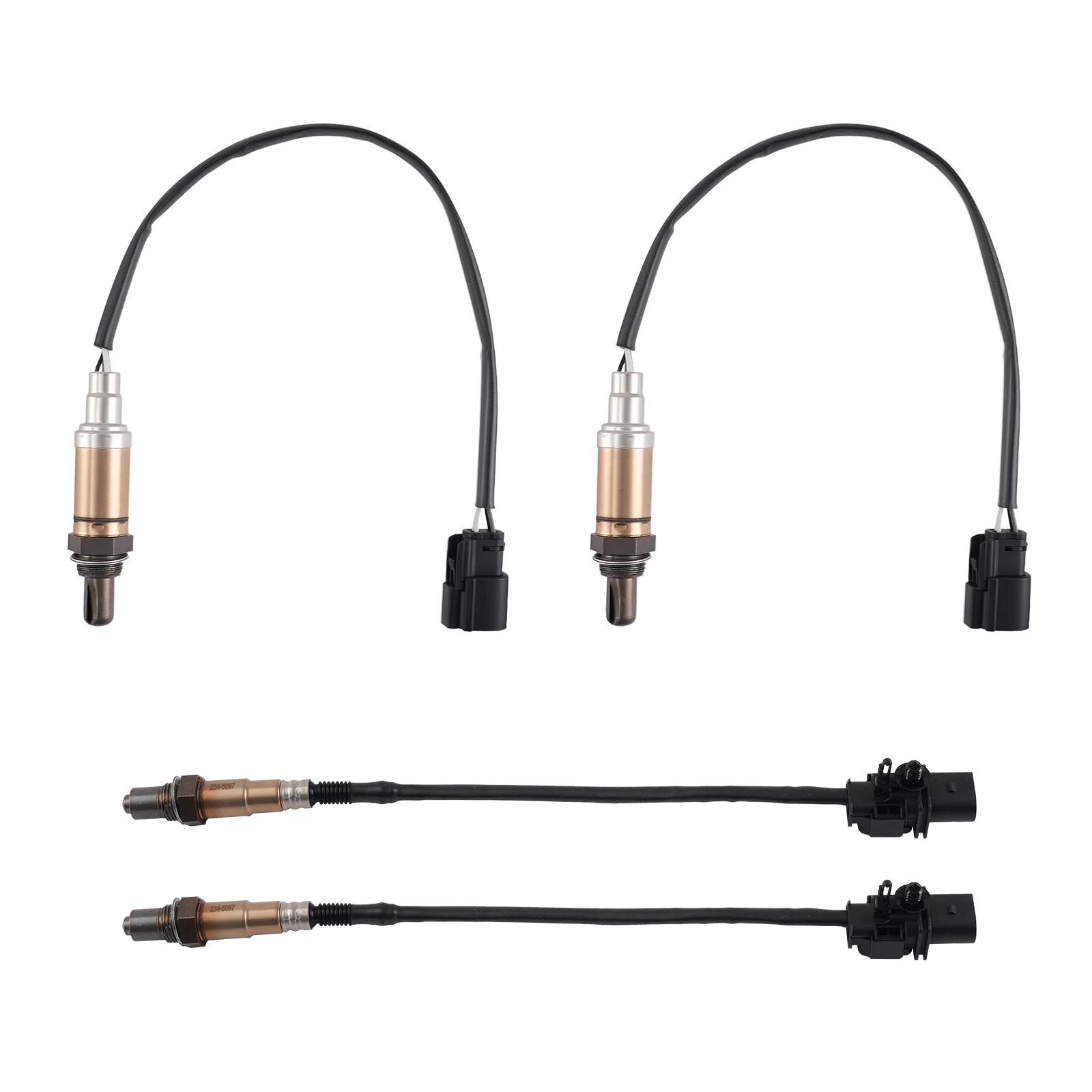 

Set of 4 New Oxygen Sensors Up & Down for Ford F-250/F-350 6.2L 2012-20 2344576