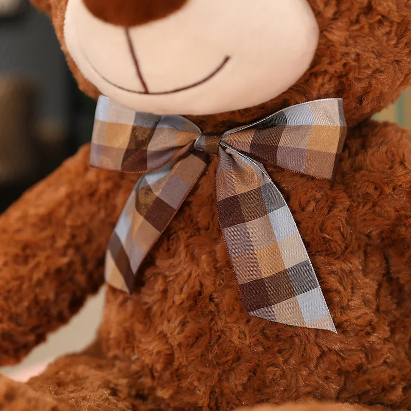 35/50/60CM Nette Klassische Teddybär Plüsch Spielzeug Kawaii Fliege Bär Plushie Kissen Gefüllte Weiche Puppen für Kinder Mädchen Liebhaber Geschenke – Detail 27